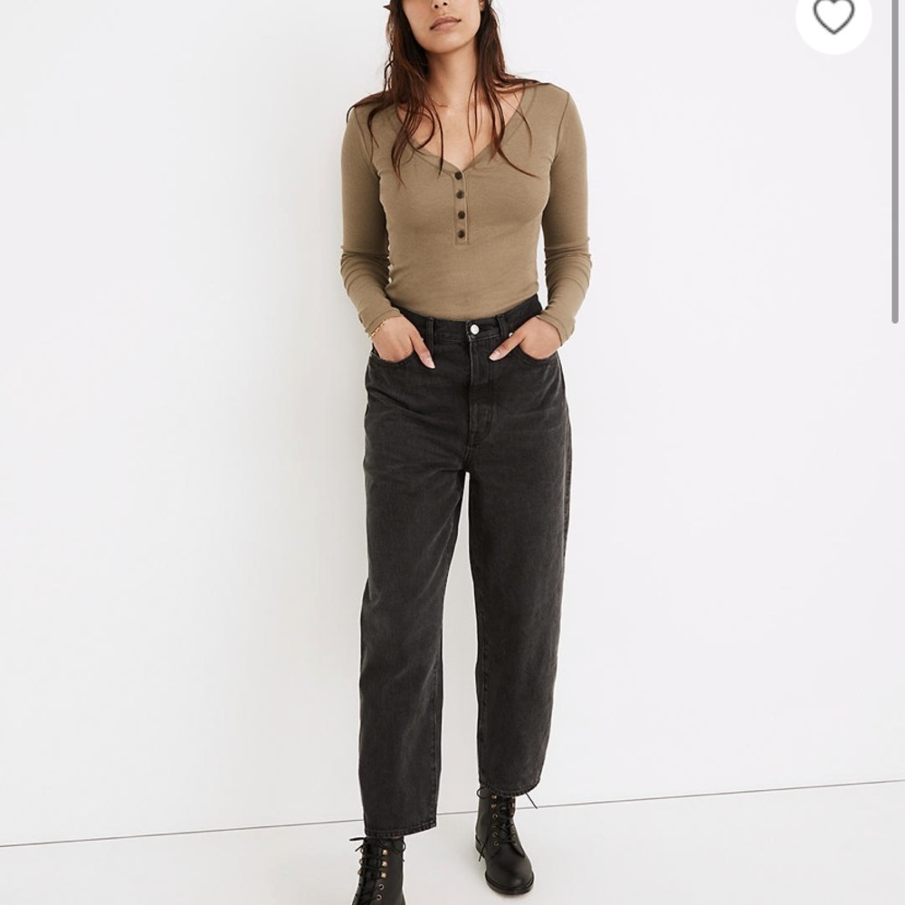 Madewell Ballon Jeans size 31 in Noll Wash